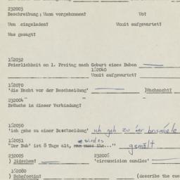 Western questionnaire, answ...