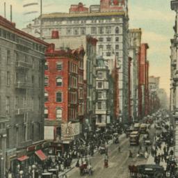 Astor House and Broadway, N...