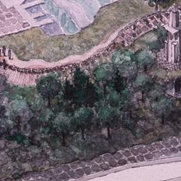 Aerial Perspective Drawing.