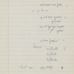 Eastern questionnaire, blue...