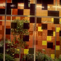 Interior view, detail of ex...