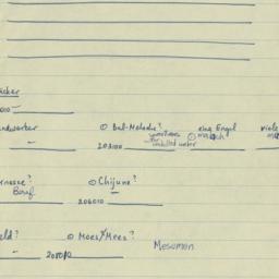 Western questionnaire, answ...