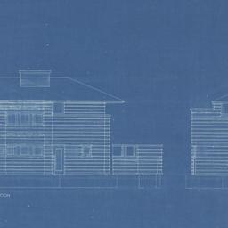 North, west elevations