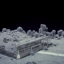 Model, aerial view.