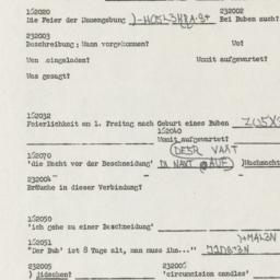 Western questionnaire, answ...