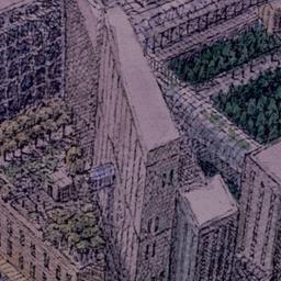 Aerial perspective drawing,...