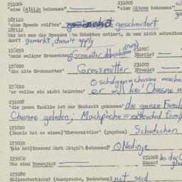 Western questionnaire, answ...
