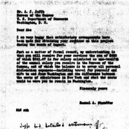 Letter from Samuel A. Stouf...