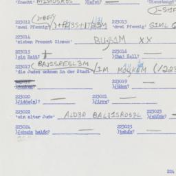 Western questionnaire, answ...