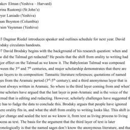 Minutes, 2013-04-23. Religi...