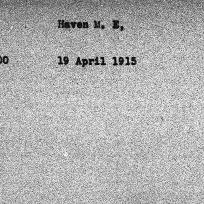 Carnegie Index Cards, Churc...