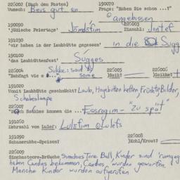 Western questionnaire, answ...