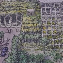 Perspective drawing.