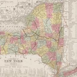 A new map of New York : wit...