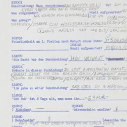 Western questionnaire, answ...