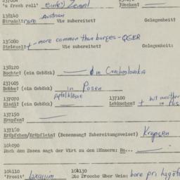 Western questionnaire, answ...