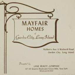 Mayfair Homes, Mulberry Ave...