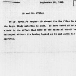 Memorandum from Constance B...