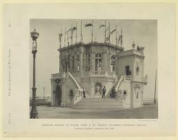Exhibition Building of Walter Baker & Co., World's Columbian Exposition, Chicago. Carriere [sic] & Hastings, Architects, New York