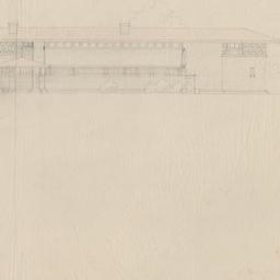 Front, north side elevation