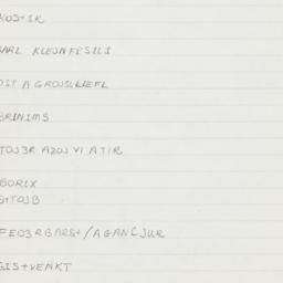 Eastern questionnaire, blue...