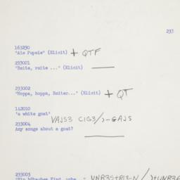 Western questionnaire, answ...