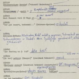 Western questionnaire, answ...