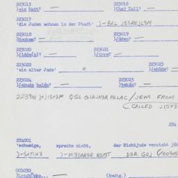 Western questionnaire, answ...