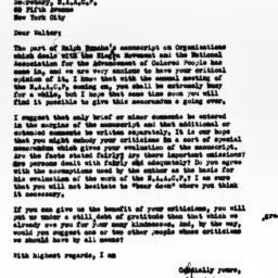 Letter from Guy B. Johnson ...