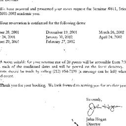 Correspondence, 2002-07-05....