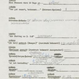 Western questionnaire, answ...
