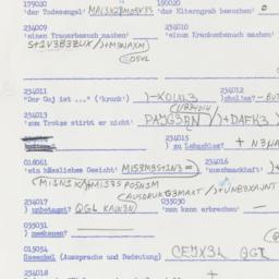 Western questionnaire, answ...