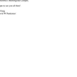 Announcements, 2013-03-02. ...