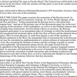 Announcements, 2014-12-05. ...