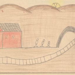 Drawing Of Train Track