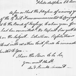 [Document, 1779 June 22]