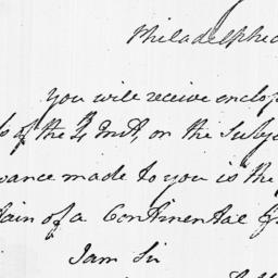 [Document, 1779 May 05]