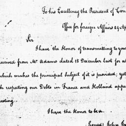 [Document, 1785 April 29]