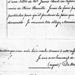 [Document, 1785 July 19]