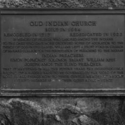 Plaque Commemorating Old In...
