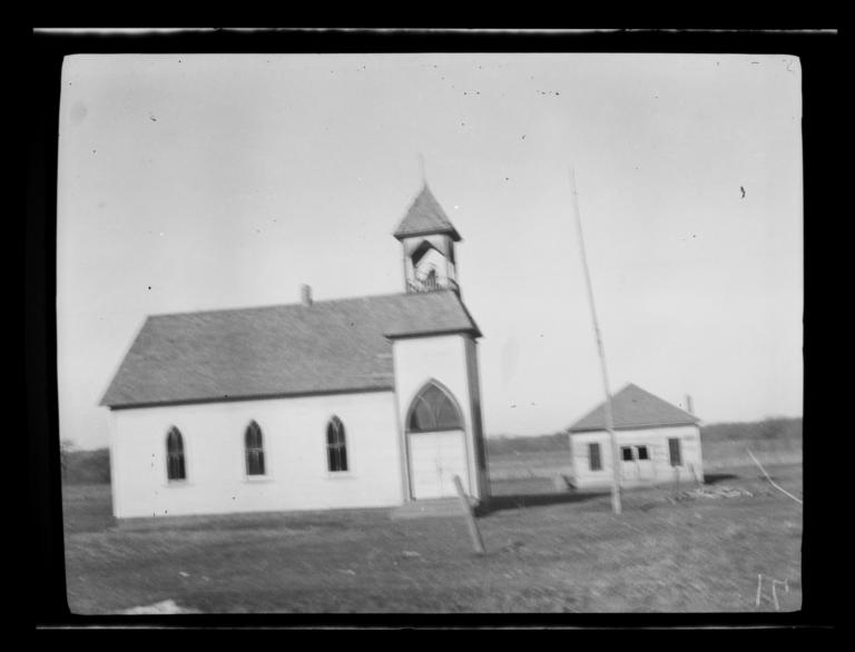 Red Stone Baptist Church and Eating House, near Anadarko, Oklahoma