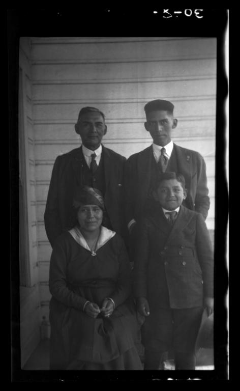 Reverend Connor, Presbyterian Pastor, and Family, Oregon
