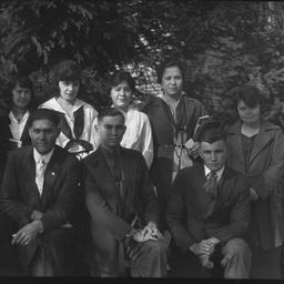 Group of Young People Posin...
