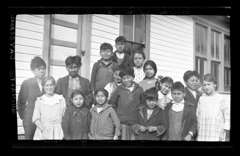 Children of the Quinault Boarding and Day School, Taholah, Washington