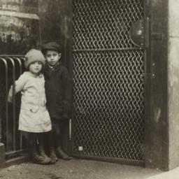 Two Children in Corner