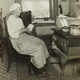 Old Woman near Stove