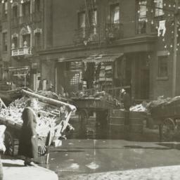 Pushcarts near Corner of El...