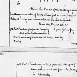 Document, 1786 March 27