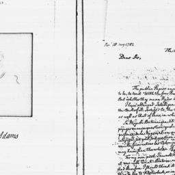 [Document, 1782 August 13]