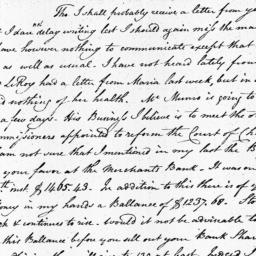 Document, 1809 January 20